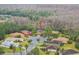 Aerial view of house and surrounding neighborhood at 800 Ebb Tide Ln, Kissimmee, FL 34759