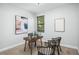 Home office with hardwood desk and two chairs at 800 Ebb Tide Ln, Kissimmee, FL 34759