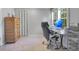 Home office with a desk, chair, and wicker dresser at 805 Wingo St, Orlando, FL 32803