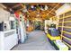 Large storage area with shelving and plenty of space at 805 Wingo St, Orlando, FL 32803