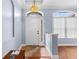 Bright and airy entryway with tile flooring and high ceilings at 15336 Firelight Dr, Winter Garden, FL 34787