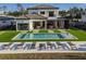 Luxury pool with patio and lounge chairs at 16106 Pendio Dr, Bella Collina, FL 34756
