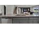 Modern kitchen with granite countertops and stainless steel appliances at 2974 Salisbury Ave, Haines City, FL 33844