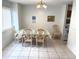 Bright dining room with table and chairs at 5123 Picadilly Circus Ct # 2, Orlando, FL 32839