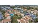 Aerial view of condo community near a lake at 570 Orange Dr # 54, Altamonte Springs, FL 32701