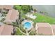 Circular pool in condo complex near lake at 570 Orange Dr # 54, Altamonte Springs, FL 32701