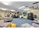 Multipurpose game room with seating and TV at 719 Dawson Ave, Orlando, FL 32825