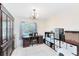 Home office with built-in shelving and plenty of storage at 719 Dawson Ave, Orlando, FL 32825