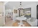 Breakfast nook with views to the screened pool and lanai area at 11036 Schooner Way, Windermere, FL 34786