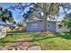 Large backyard with mature trees and shed at 1246 Margina Ave, Daytona Beach, FL 32114