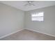 Well-lit bedroom with a window and ceiling fan at 1246 Margina Ave, Daytona Beach, FL 32114