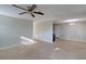 Dining area with neutral walls, chandelier, and carpet at 1246 Margina Ave, Daytona Beach, FL 32114
