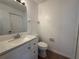 Clean bathroom with white vanity and tile floor at 1627 Eagle Creek Cir # 36, Orlando, FL 32807