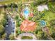 Resort-style pool, clubhouse, and lush landscaping at 164 Sevilla Ave, Davenport, FL 33897