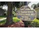 Chapman Groves community park sign with hours at 355 Carriage Way Ct, Oviedo, FL 32765