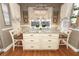 Kitchen island with granite top and plenty of storage below at 355 Carriage Way Ct, Oviedo, FL 32765