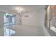 Spacious bedroom with marble floors and pool view at 5019 Nassau Cir # 5, Orlando, FL 32808