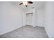 Bright bedroom with ample closet space and ceiling fan at 7901 Dausset St, Orlando, FL 32827