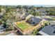 Aerial view showcasing home's large backyard and surrounding landscape at 8244 Limetree Ct, Orlando, FL 32836