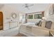 Inviting bedroom with a decorative mirror, and an attached bathroom at 136 Woodmill Rd, Longwood, FL 32779