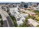 Aerial view of building near highway with parking and city skyline in background at 206 E South St # 6031, Orlando, FL 32801