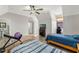 Spacious bedroom with two twin beds and a home gym area at 2850 Horton Rd, Kissimmee, FL 34744