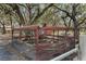Chicken coop in a wooded area on the property at 2850 Horton Rd, Kissimmee, FL 34744