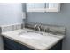 Bathroom vanity with granite countertop and modern sink at 2855 Cady Way, Winter Park, FL 32792