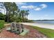 Enjoy peaceful lake views from these inviting benches at 2923 Marshfield Ct # Ge, Orlando, FL 32822