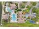 Resort-style community pool with lap lanes and expansive deck at 3181 Winding Trl, Kissimmee, FL 34746