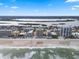 Aerial view of beachfront property and ocean at 3799 S Atlantic Ave # 602, Daytona Beach, FL 32118