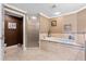 Relaxing bathroom with soaking tub and glass shower at 3799 S Atlantic Ave # 602, Daytona Beach, FL 32118