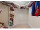 Closet with shelving and hanging space for storage at 3799 S Atlantic Ave # 602, Daytona Beach, FL 32118