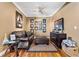 Living Room with hardwood floors, seating, and TV at 3799 S Atlantic Ave # 602, Daytona Beach, FL 32118