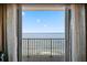 Breathtaking panoramic view of the ocean from a condo balcony at 3799 S Atlantic Ave # 602, Daytona Beach, FL 32118
