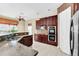 Kitchen with granite countertops and double sink at 3915 Shoreview Dr, Kissimmee, FL 34744