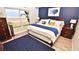 Main bedroom with ocean view and comfortable king-size bed at 4153 S Atlantic Ave # 1020, New Smyrna Beach, FL 32169