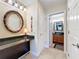 Elegant bathroom with granite vanity and walk-in shower at 4208 Clubside Dr # 4208, Longwood, FL 32779