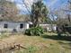 Backyard with trees and shed at 5149 Bryant Ave, Sanford, FL 32773