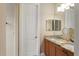 Clean bathroom with double vanity and granite countertop at 6220 Cartmel Ln, Windermere, FL 34786