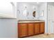 Bathroom boasts double vanity and updated cabinets at 749 Silver Birch Pl, Longwood, FL 32750