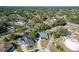 Aerial view showcasing the house's location and neighborhood at 140 Rangeline Woods Cv, Longwood, FL 32750