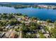 Aerial view showcasing the property's location near a lake at 1792 Killarney Dr, Winter Park, FL 32789