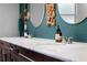 Close up of a bathroom vanity with marble countertop at 1792 Killarney Dr, Winter Park, FL 32789