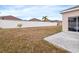 Large backyard with patio and privacy fence at 2078 Marsh Hawk Dr, Orlando, FL 32837