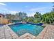 Stunning inground pool with spa and water features at 2185 Talman Court, Winter Park, FL 32792