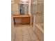 Clean bathroom with tub/shower combo and updated vanity at 220 Ronaldale Ave, Haines City, FL 33844