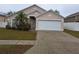 Attractive single-story home with a two-car garage and well-maintained lawn at 220 Ronaldale Ave, Haines City, FL 33844