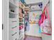 Well-organized closet with plenty of shelving and hanging space at 264 Celebration Blvd # 264, Celebration, FL 34747