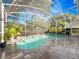 Inviting screened pool with ample patio space at 837 Ashbrooke Ct, Lake Mary, FL 32746